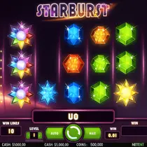 Neon54 - Machine à Sous Starburst - Casino NetEnt